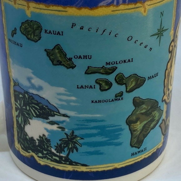 Blue Island Chain Hawaiian Mug All Over Print - Picture 6 of 8